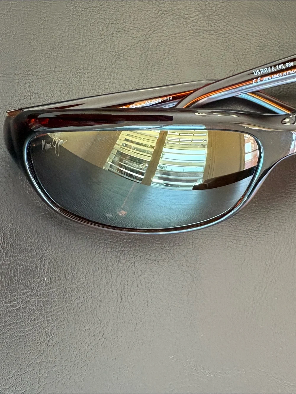 Maui Jim Brown MJ 189-26 62-20-129 LAGOON Sunglasses - Dark Lenses